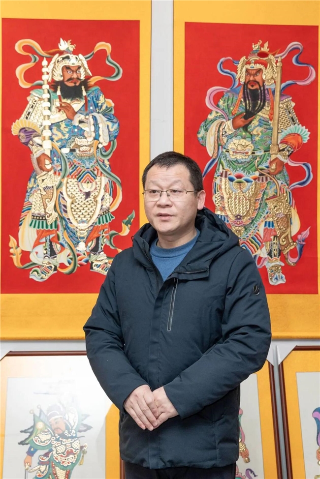 汉吉福门神(非物质文化遗产):千年技