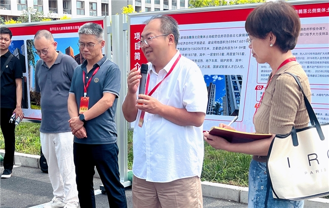 海䴖落村集租房迎人大代表调研 乐乎公