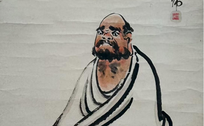 大写意与二指禅的无声对话——《竹篱沐