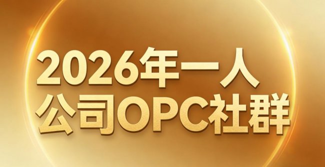 2026国内一人公司OPC社群深度分析 