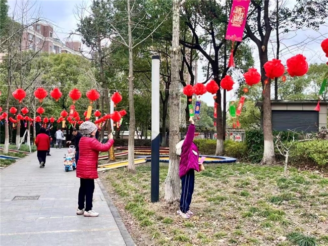 元宵喜乐，上海同盛家苑社区开展元宵金喜活动