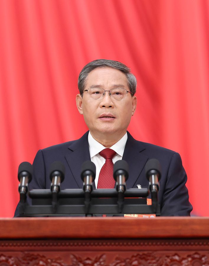 李强作的政府工作报告（摘登） 