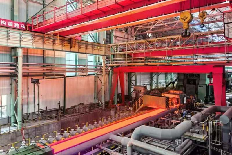 酒钢X80高等级管线钢成功下线 高端板材